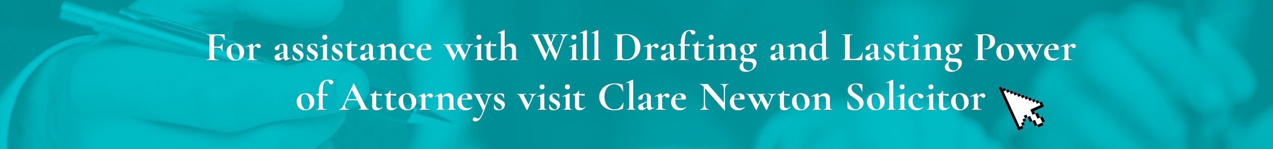 Clare Newton Solicitor advert